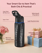 BOOST Smart Water Bottle with Reminder & Tracker, Double Wall Vacuum Insulated - Image 6