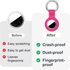 Linsaner Case for AirTag 2nd Gen & 1st Gen, Silicone Holder Keychain Key Ring - Image 6