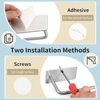 Hat Racks for Baseball Caps 4 Pack, Stainless Steel Adhesive Hat Hanger Hooks - Image 2