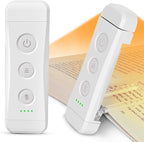 Glocusent USB Rechargeable Book Light by GLOCUSENT