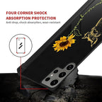 for Samsung Galaxy S24 Ultra Case, Pig Sunflower Yellow Sunshine Pattern - Image 4
