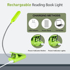 VAVOFO Rechargeable Book Light for Reading in Bed Kids, 7 LED Reading Light - Image 4
