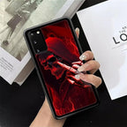 for Samsung Galaxy S20 Case, Gestures Funny Skull Pattern Graphic Design Girl - Image 7