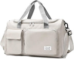 Suruid Travel Duffel Bag with Shoes Compartment Sports Gym Bag with Dry Wet by SURUID