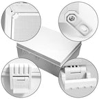 Big Size 23.62"x19.68"x8.66" IP67 Waterproof Enclosure Electrical Junction Box - Image 3