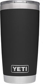 YETI Rambler 20 oz Stainless Steel Vacuum Insulated Tumbler w/MagSlider Lid by YETI