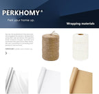 PerkHomy Natural Jute Twine 1800 Feet Long Twine String - Image 3