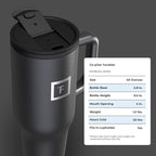 IRON °FLASK Co-Pilot Insulated Mug w/Straw & Flip Cap Lids - Image 9