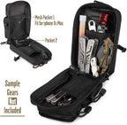 LIVANS Tactical Molle Utility Pouch, EDC Tool Pouch Tactical Phone Pouches Mini - Image 3