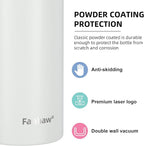 Fanhaw 24 oz Insulated Stainless Steel Water Bottle - Image 4