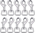 Swivel Snap Hooks, Lucky Goddness 20pcs Metal Heavy Duty Square Eye Clasp by LuckyGoddness