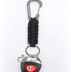 BRAVESHINE Paracord Keychain Carabiner Clip, D Ring Lanyard Hanger Stroller Hook - Image 3