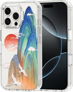 MOSNOVO for iPhone 16 Pro Max Case, Shockproof Military-Grade Protection 6.6ft by Mosnovo