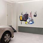 KURUI Large Metal Wall Hooks for Hanging Living Room/Bedroom/Garage, 40 LB - Image 4