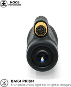 Nocs Provisions Zoom Tube 8x32 Monocular, 8X Magnification Telescope, Bak4 Prism - Image 3