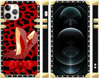 Compatible with iPhone 12 Pro Max Case, Elegant High Heels Luxury Golden - Image 2