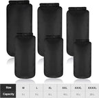 Shappy 6 Pcs Waterproof Dry Bag Set Ultralight Stuff Sack 20/15/10/8/5/3L - Image 2