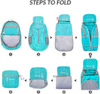 ZOMAKE 25L Ultra Lightweight Packable Backpack, Foldable Hiking Backpacks Water - Image 5
