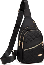 AOSTIHOT Small Sling Backpack for Women, Chest Bag Daypack Crossbody for Travel by sports