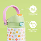 18 oz Kids Water Bottle for School: Meoky 18 oz Stainless Steel Insulated Water - Image 6
