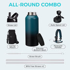 32oz/40oz/64oz Insulated Water Bottles - - Image 3