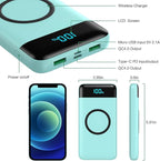 Wireless Portable Charger 30, 15W Wireless Charging USB C Power Bank, 25W PD QC - Image 6