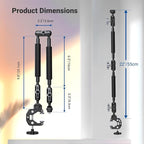 NEEWER 22" Magic Arm w Desk C Clamp, Overhead Camera Mount - Image 7