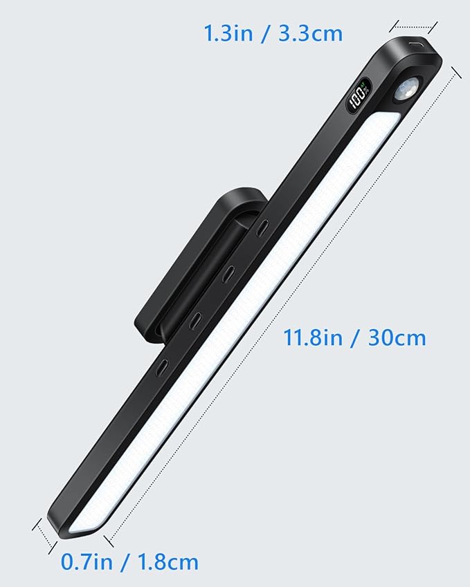 Ferswe 3W Motion Sensor Magnetic Light Bar, Eye-Friendly Rechargeable Closet - Image 8
