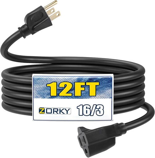 12ft Outdoor Extension Cord by Zorky