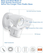 UFOND LED Security Lights Outdoor Motion Sensor Light，2400 Lumen All Aluminum - Image 2