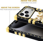 for iPhone 17 Pro Max Case Luxury Golden Decoration - Image 7