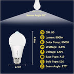 Sengled Motion Sensor Light Bulbs, A19 LED Dusk to Dawn Bulbs 5000K Daylight - Image 3