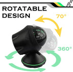 Compass for Car with Bottom Stick Car Compass Ball, Adjustible and Night Vision - Image 5