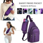 JENAGREEN Sling Backpack Crossbody Sling Bag, Cross Bag Adjustable Travel - Image 4