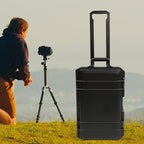 22" Weatherproof Hard Case Rolling Waterproof Case Dry Box - Image 3