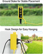 Outdoor Power Strip Weatherproof, ZZJ IP69 Grade Waterproof Surge Protector - Image 6