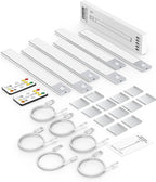 12" Ultra-Thin Under Cabinet Lighting Wireless, Aluminum Alloy Under Counter - Image 8