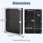 LeMotech Electrical Box Clear Cover Project Box IP65 Waterproof Junction Box - Image 2