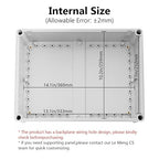 LeMotech Junction Box IP67 Waterproof Dustproof ABS Plastic Project Box - Image 3
