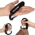 Stroller Hooks 2 Pcs Large Carabiner Clips - Image 4
