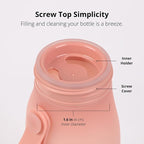 BLUE GINKGO Collapsible Water Bottle – Lightweight, Foldable Silicone Bottles - Image 5