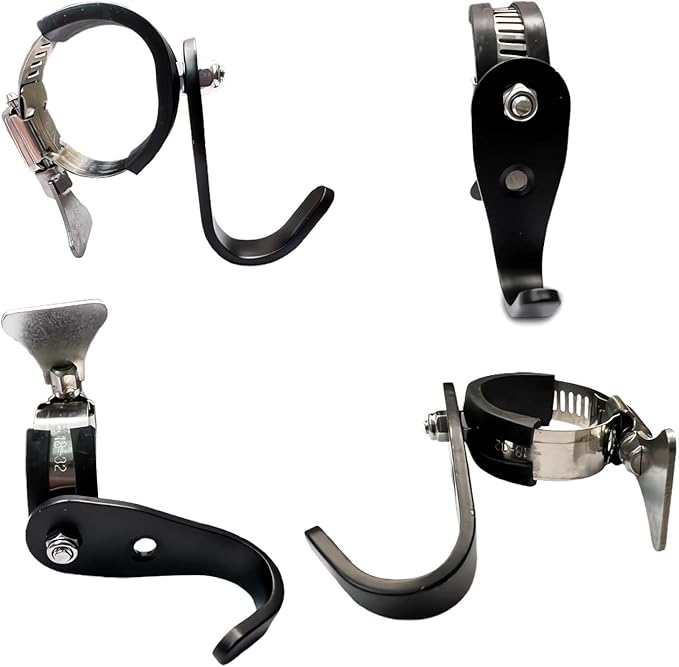 Adjustable Handlebar Hook Mount, Universal Pole Storage Hook - Image 4