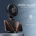 GOCKERA Portable Fan, 4200mAh Battery Operated Fan, 5 Speeds&Digital Display - Image 5