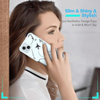 FANXI Minimalist Airplane Travel Map Phone Case Compatible - Image 6