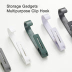 Multipurpose Hook Clips, Strong Large Plastic Clothes Clip Hanger, S Hooks - Image 5