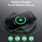 Wireless Portable Charger Power Bank, 33800mAh 15W Fast Wireless Charging 25W - Image 3