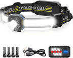 LED Headlamp, 1000lumens 230° Widebeam Headlight, USB Rechargeable HeadLamp by Spriak%E5%93%81%E7%89%8C%E6%97%97%E8%88%B0%E5%BA%97