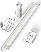 ASOKO Motion Sensor Dimmable Led Under Cabinet Lighting, 12 inches Plug in Led by ASOKO
