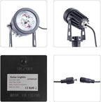 APONUO Metal Solar Spot Lights Outdoor - Image 6