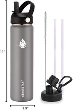 SENDESTAR Stainless Steel Water Bottle, Wide Mouth Water Bottle 24 oz - Image 8